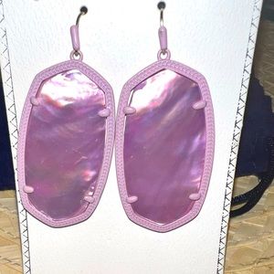 Lavender Kendra Scott Earrings
